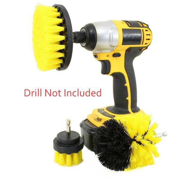 PowerScrub™ Drill Brush - 3 Piece Set