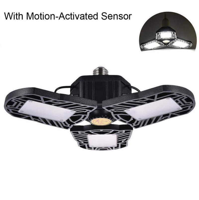 Tri-Beam™ Adjustable LED Garage Ceiling Light Bulb